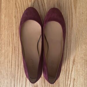 Jcrew ballet flats size 8